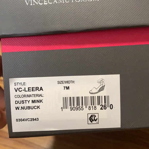 Vince Camuto Leera Wedges in Dusty Mink - Picture 10 of 10